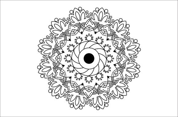 Download Simple Mandala Coloring Page for Kid V23 - Simple mandala coloring Collection