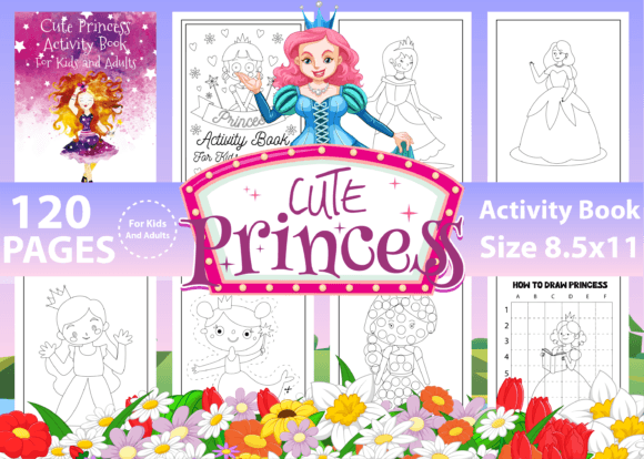 Download Cute Princess Activity Pages for Kids - Activity pages for kids Collection