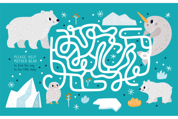Download North Animals Kids Game. Polar Fauna. Ch - Fauna Collection