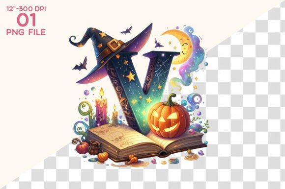 Download Halloween Alphabet Sublimation Clipart - Premium Resources