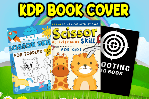 Download Scissor Skill Book Cover for Kids - Book cover for kids Collection