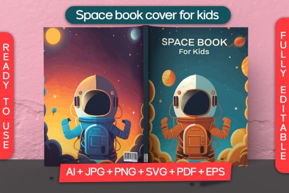 Download Space Book Cover for Kids - Book cover for kids Collection